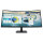 86.36cm/34 (3440x1440) HP P34hc G4 Curved 21:9 5ms 60Hz HDMI DisplayPort USB-C VESA Speaker WQHD Black