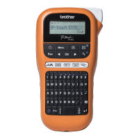 Brother P-Touch PT-E110VP Beschriftungsgerät 3.5/6/9/12 mm Value Pack