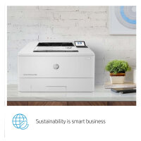 L HP LaserJet Enterprise M406DN S/W-Laserdrucker 38 S./Min. A4 LAN Duplex