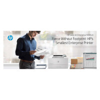 L HP LaserJet Enterprise M406DN S/W-Laserdrucker 38 S./Min. A4 LAN Duplex