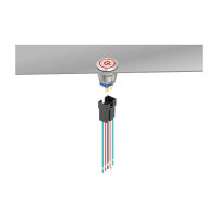Fassung für 25 mm 6 Pin Taster oder Schalter