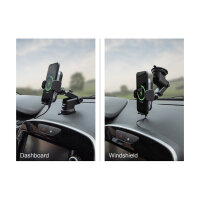 Wireless Car Charger Smartphone Halterung mit Ladefunktion und Kühlung 15 W - Qi