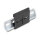 Aluminium Montageclip für Hutschiene 60,0 x 47,8 mm schwarz