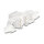 Keystone Modul RJ45 Buchse zu LSA Cat.6A UTP 180° werkzeugfrei mit Kabelverschraubung