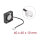 Axiallüfter 12 V DC, 40 x 40 x 10 mm schwarz