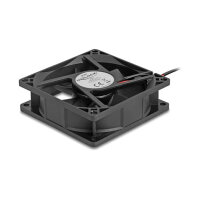 Axiallüfter 5 V DC, 80 x 80 x 25 mm schwarz