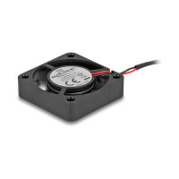 Axiallüfter 5 V DC, 40 x 40 x 10 mm schwarz