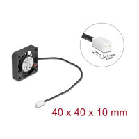 Axiallüfter 5 V DC, 40 x 40 x 10 mm schwarz