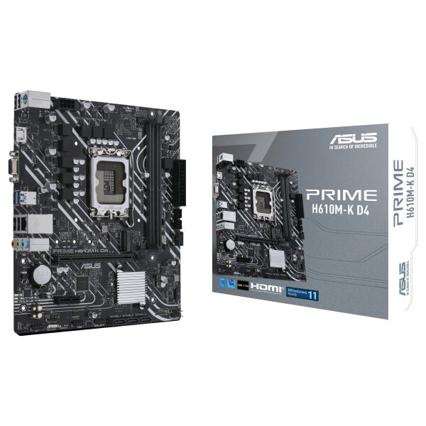1700 ASUS PRIME H610M-K DDR4