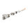 Keystone Modul RJ45 Buchse zu LSA Cat.6A mit Metall Latch werkzeugfrei 90° winkelbar geschirmt