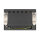 Leergehäuse 6 Port für Keystone RJ-Module schwarz - zur Montage an Tisch, Wand oder Hutschiene