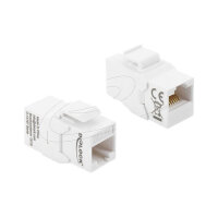 Keystone Modul Kupplung RJ45 Buchse zu RJ45 Buchse Cat.6A...