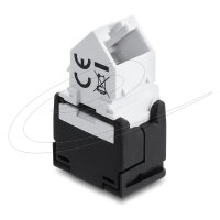 Keystone Modul RJ45 Buchse zu LSA Cat.6 45°...