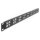 19? 1 HE Rackblende für 8 Lüfter 40 x 40 mm dunkelgrau