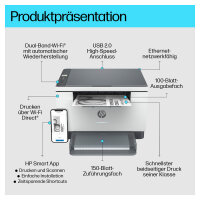 L HP LaserJet M234dw S/W-Laserdrucker 3in1 A4 LAN WLAN