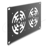10? 3 HE Rackblende für 3 Lüfter 92 x 92 mm...