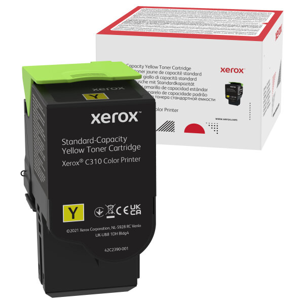 Xerox Toner 006R04359 Gelb bis zu 2.000 Seiten gemäß ISO/IEC 19798
