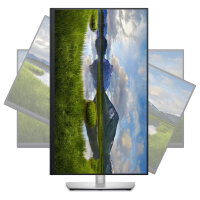 68,6cm/27 (3840x2160) Dell P2723QE 16:9 5ms IPS HDMI DisplayPort USB-C VESA Pivot 4K Black/Silver