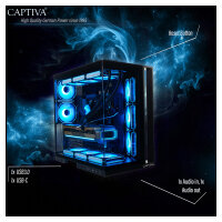 Captiva PC Highend Gaming R89-083 R7 9800X3D 32GB/2TB SSD RTX 5080 Win 11