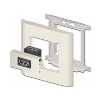 Easy 45 HDMI Modul gewinkelt 90° 22,5 x 45 mm