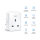 Steckdose TP-LINK Tapo P100 V1.2 (4-Pack) - Smart-Stecker - WLAN