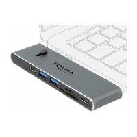 Dockingstation Dual USB Type-C™ mit HDMI / USB 3.2 / SD / PD 3.0