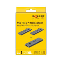 Dockingstation Dual USB Type-C™ mit HDMI / USB 3.2 / SD / PD 3.0