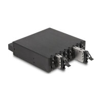 5.25? Wechselrahmen für 8 x M.2 NVMe SSD mit Slim SAS SFF-8654 Anschluss