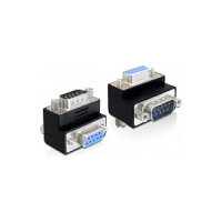 D-Sub 9 Pin Stecker > Buchse 270° gewinkelt