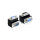 D-Sub 9 Pin Stecker zu Buchse 90° gewinkelt
