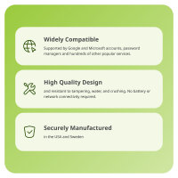 YubiKey 5C NFC - USB-C Sicherheitsschlüssel