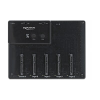 USB 5 Gbps Docking- und Klonstation für 5 x 2.5? SATA HDD / SSD