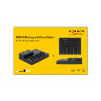 USB 5 Gbps Docking- und Klonstation für 5 x 2.5? SATA HDD / SSD
