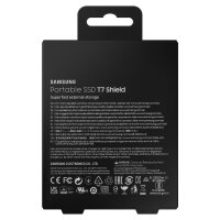 2TB Samsung Portable T7 Shield USB 3.2 Gen2 Schwarz retail