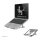 Laptop-Ständer - Grau. faltbar. 5KG NSLS085GREY Neomounts