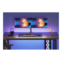 Neomounts FPMA-D550DBLACK Tischhalterung für zwei Flachbildschirme bis 32" - Schwarz