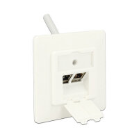Keystone Anschlussdose 2 Port kompakt