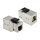 Keystone Modul RJ45 Buchse > RJ45 Buchse Cat.6