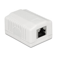 Netzwerk Anschlussdose 1 Port Cat.6A LSA