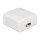 Netzwerk Anschlussdose 2 Port Cat.6A LSA