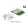 Modul M.2 Key A+E Stecker > WLAN 11ac/a/b/g/n + Bluetooth 4.0