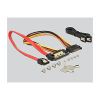 3.5? Wechselrahmen für 1 x 2.5? SATA / SAS HDD / SSD mit Vibrationsschutz