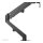 Neomounts DS70-700BL2 Tischhalterung für 17-27" Bildschirme - Schwarz