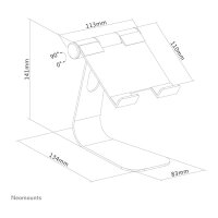 Tablet-Ständer DS15-050SL1 Neomounts
