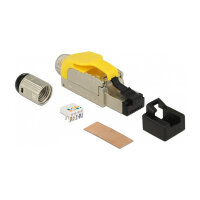 RJ45 Stecker feldkonfektionierbar Cat.6A Metall