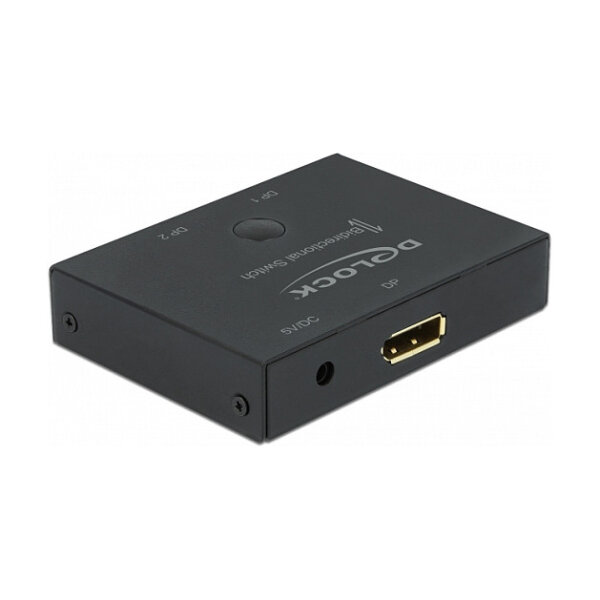 DisplayPort 2 - 1 Umschalter bidirektional 8K 30 Hz