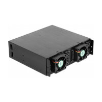 5.25? Wechselrahmen für 4 x 2.5? U.2 NVMe SSD mit abschließbaren Trays