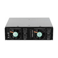 5.25? Wechselrahmen für 4 x 2.5? U.2 NVMe SSD mit abschließbaren Trays