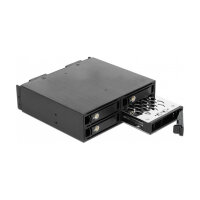 5.25? Wechselrahmen für 4 x 2.5? U.2 NVMe SSD mit abschließbaren Trays