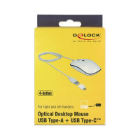 Optische 4-Tasten USB Typ-A + USB Type-C™ Desktop Maus